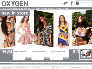 Oxygen website