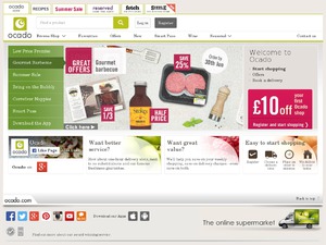 Ocado website