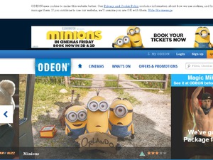 Odeon website