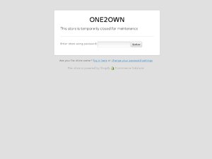One2Own website