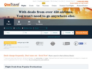 One Travel website