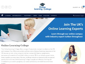 Online Learning College website