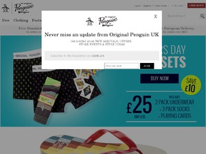 Original Penguin website