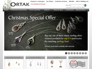 Ortak Jewellery website