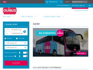 OUIBUS website