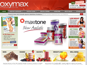 OxyMax Fitness website