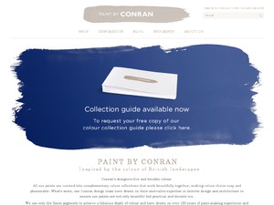 Paint By Conran website