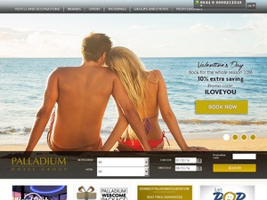 Palladium Hotel Group Global website