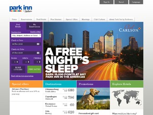 Park Inn website