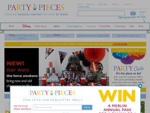 Party Pieces website