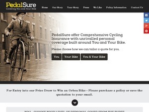 Pedalsure website