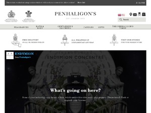 Penhaligons website