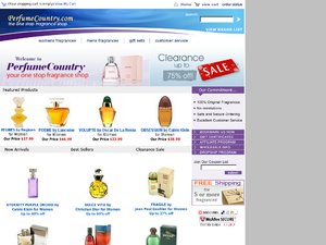 PerfumeCountry website