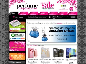 Perfume Shopping website