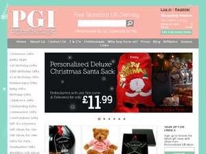 Personalised Gift Ideas website