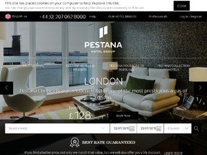 Pestana website