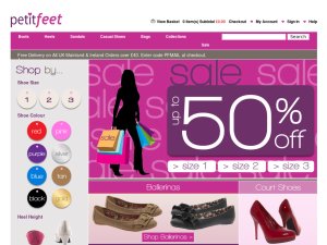 Petit Feet website