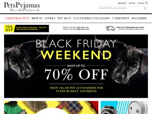 Pets Pyjamas website