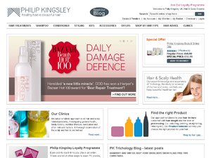 Philip Kingsley website