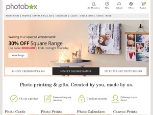 Photobox website