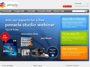 Pinnacle Systems website