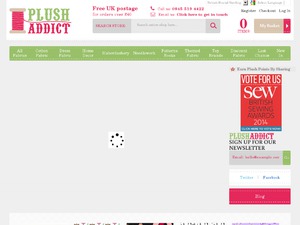 Plush Addict website