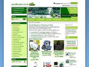 Pondkeeper website