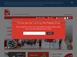 Poppyshop website