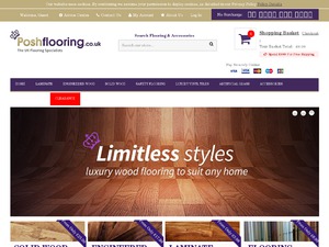 Posh Flooring website