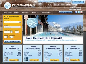 Powder Beds website