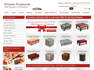 Premier Footstools website