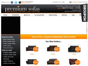 Premium Sofas website