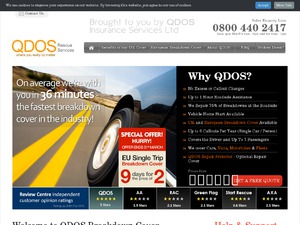 QDOS Breakdown website