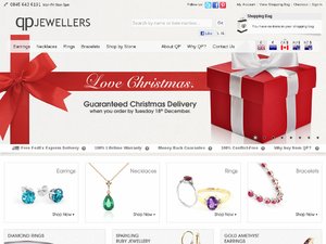 QP Jewellers website
