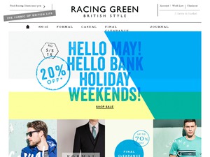 Racing Green website