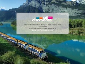 Treyn Rail Holidays website