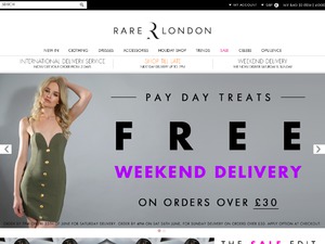 Rare London website