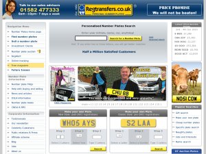 RegTransfers website