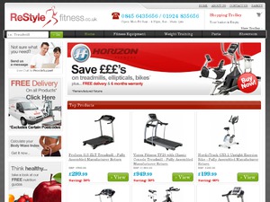 Restyle Fitness website