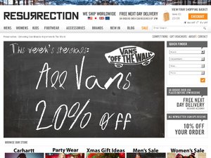Resurrection Online website