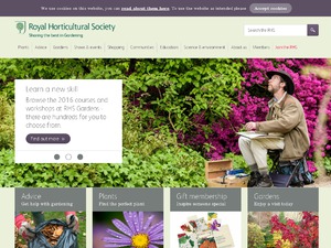 Royal Horticultural Society website