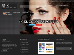 RNK Nails website