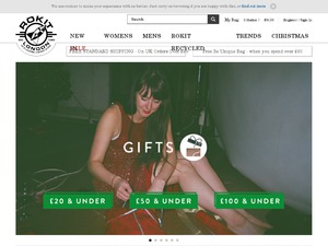 Rokit Vintage website