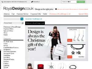 Royal Design website