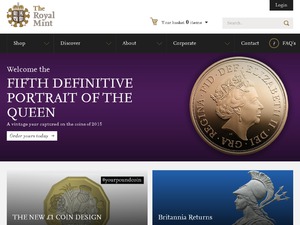 The Royal Mint website