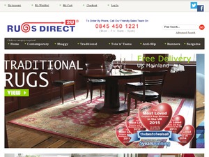 Rugs Direct 2U website