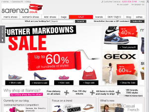 Sarenza Discount Voucher Codes 2015 for .sarenza