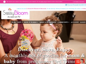 Sassy Bloom website