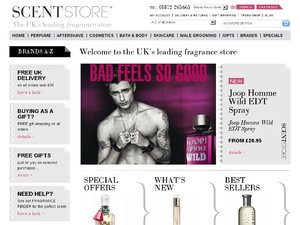 Scent Store website