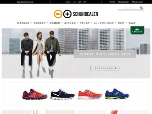 Schuhdealer.de website